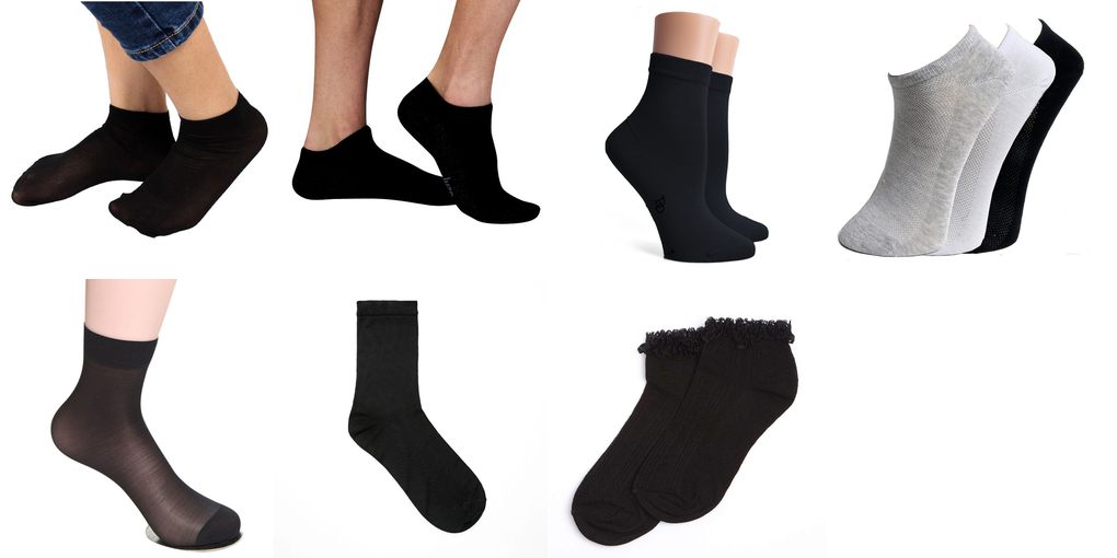 ankle sock black